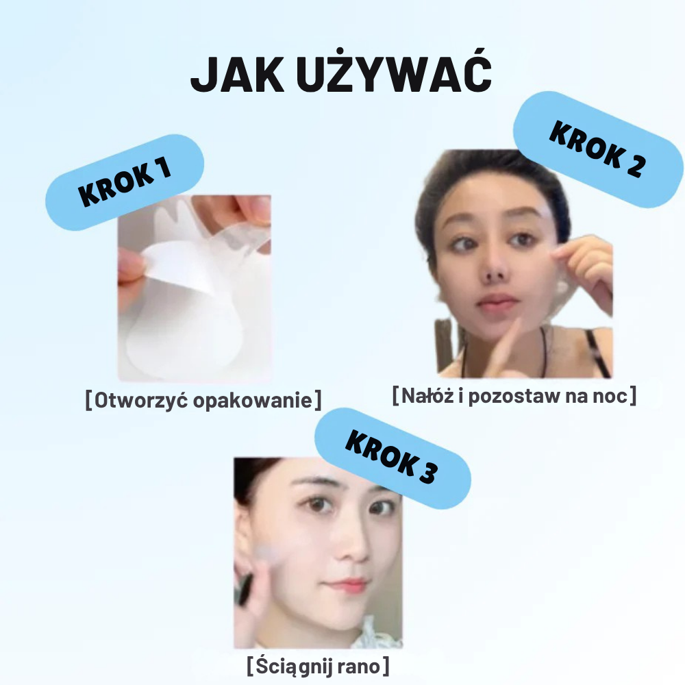 Maski liftingujące Elise (12 szt.)